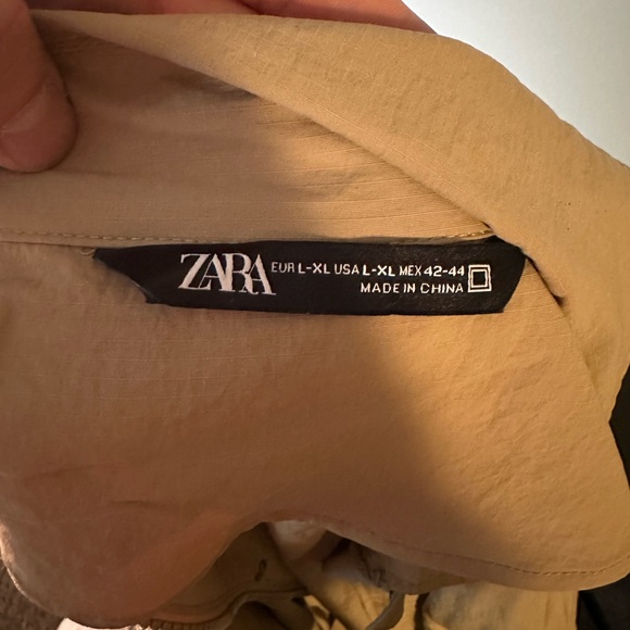 Zara - Nylon Trench Coat - Picture 3 of 3